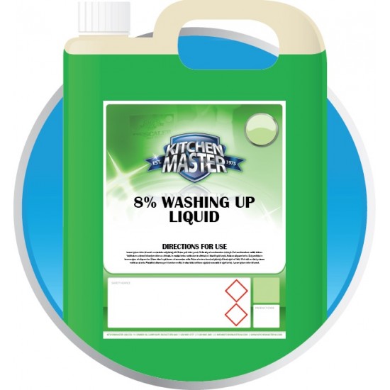 Wash Up Liquid 8% 5ltr