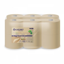 Lucart L-One Mini EcoNatural Toilet Tissue (800shts;180x12ro