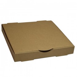Kraft Corrugated Pizza Box 9in