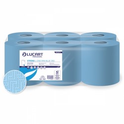 L-One Mini Strong Centrefeed Blue 350 sheets 122m x 6 rolls