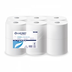 Lucart L-One Mini Strong White Roll Virgin Tissue (800shts;1
