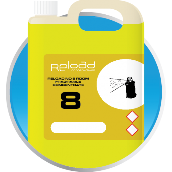 RELOAD NO 8 – ROOM FRAGRANCE CONCENTRATE 4x2ltr