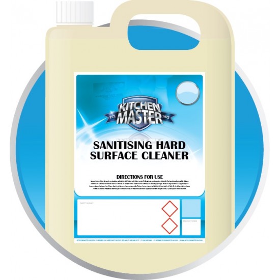 Hard Surface Cleaner & Sanitiser 5ltr