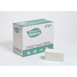 Z Fold Hand Towels 1ply White