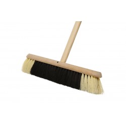 Black & White Wooden Broom 10