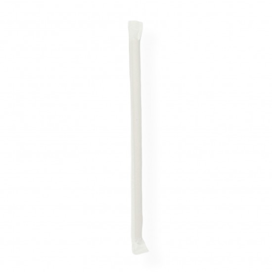 GS Wrapped Kraft Bamboo 4ply paper straws 8mm x 197mm