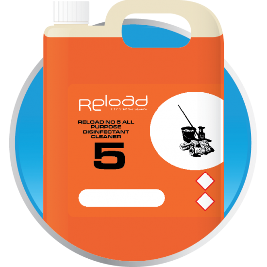 RELOAD NO 5 - ALL PURPOSE DISINF CLEANER 4x2ltr