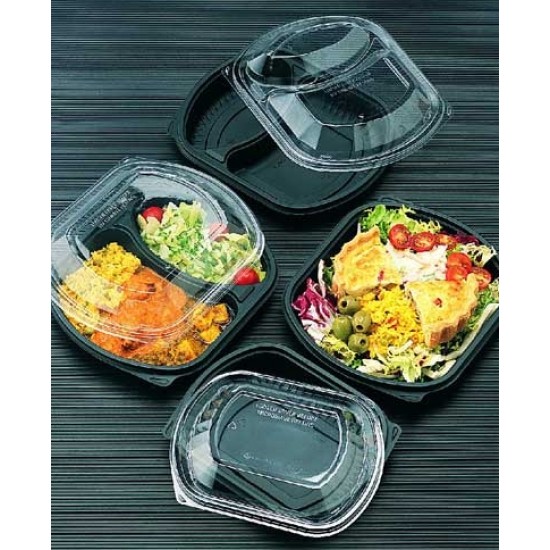 8/12oz 1 Compartment pactiv mealmaster lid