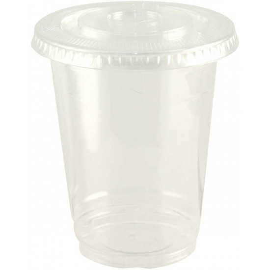 9/12oz Straw Slot Flat Lid